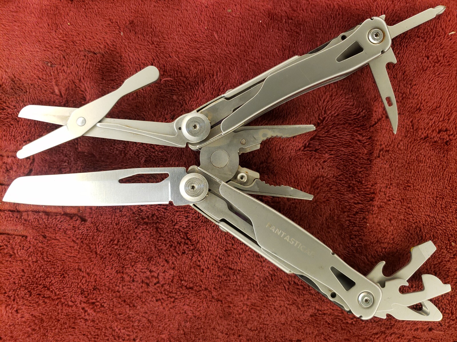 Fantasticar Purple Multitool Knife