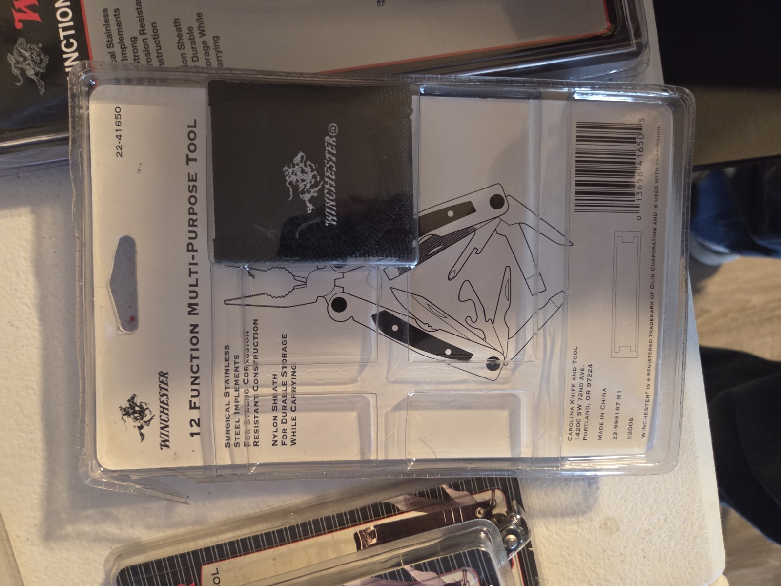 New Winchester 12 Function Multi-tool Pliers with Carrying Case.