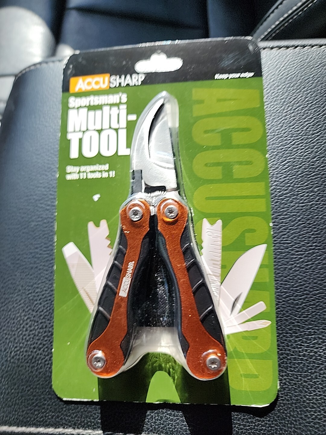 AccuSharp Sportsman’s Multi-Tool Pruner Clip & Shear Accessory Tool Set 11 Tools