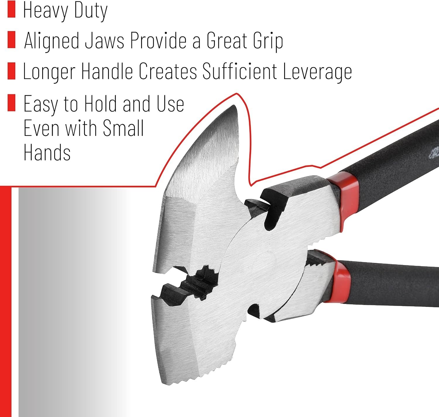10″ Fence Repair Tool with Staple Pulling Function