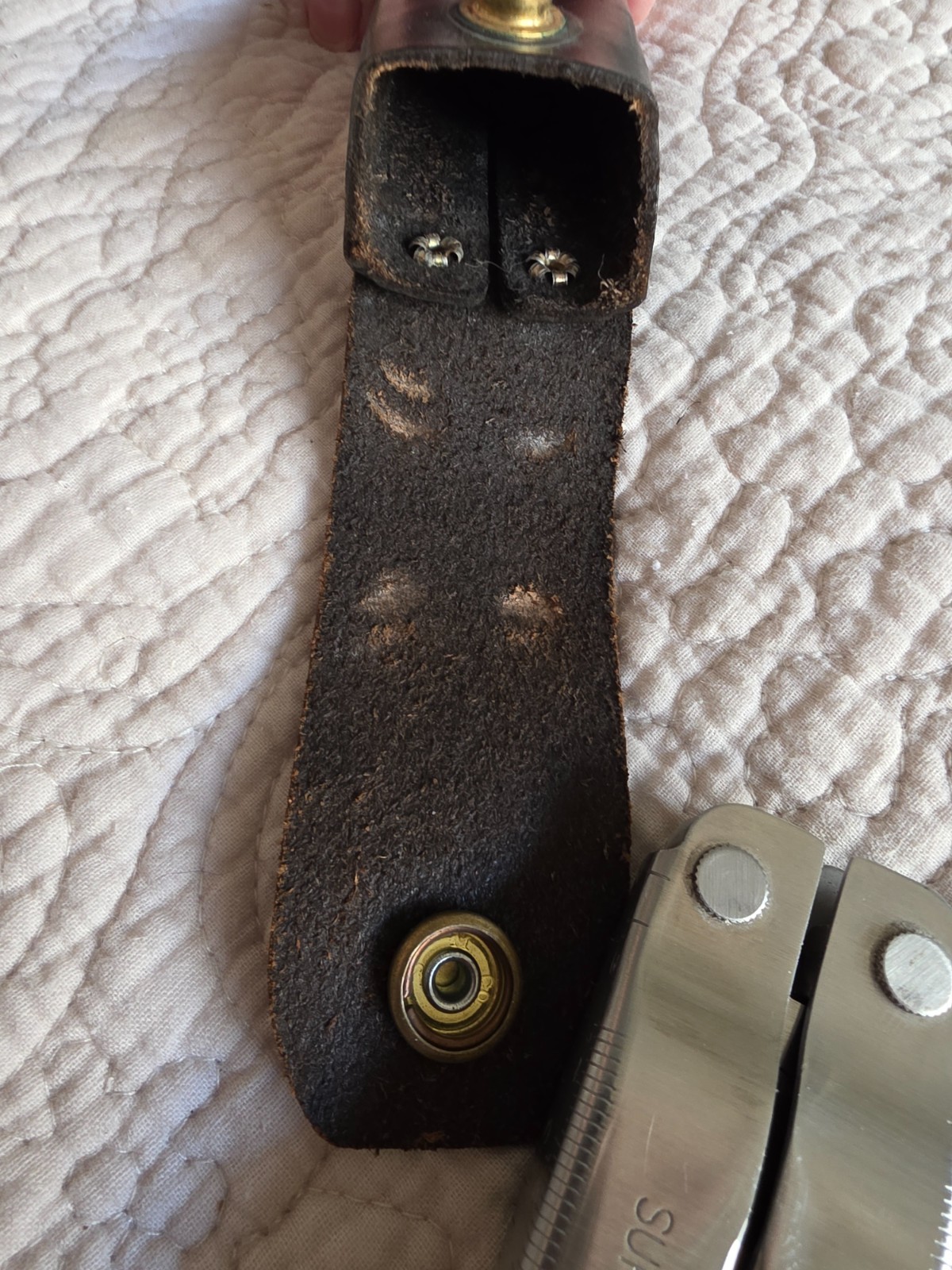 Leatherman Supertool 200 w/Leather Sheath Discontinue Retired Great condition
