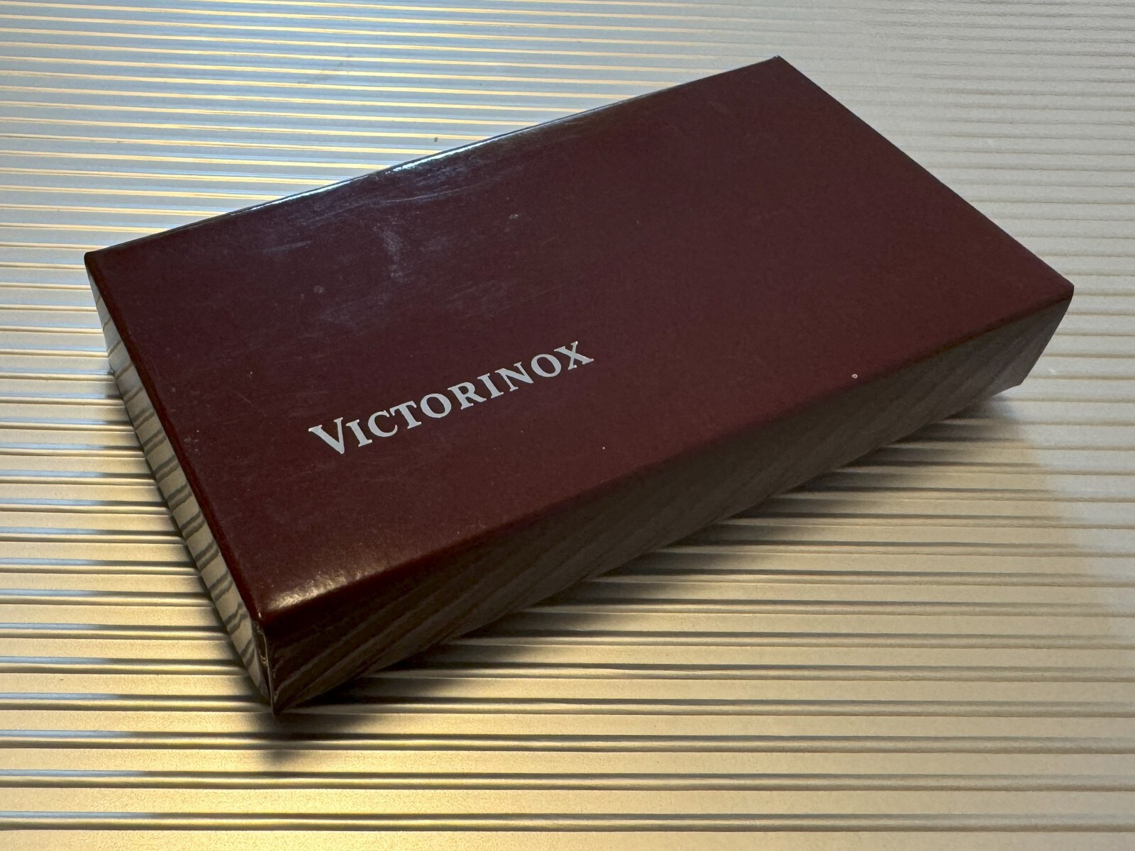 Victorinox Camper Stag Horn Swiss Army Knife Boxed RARE!