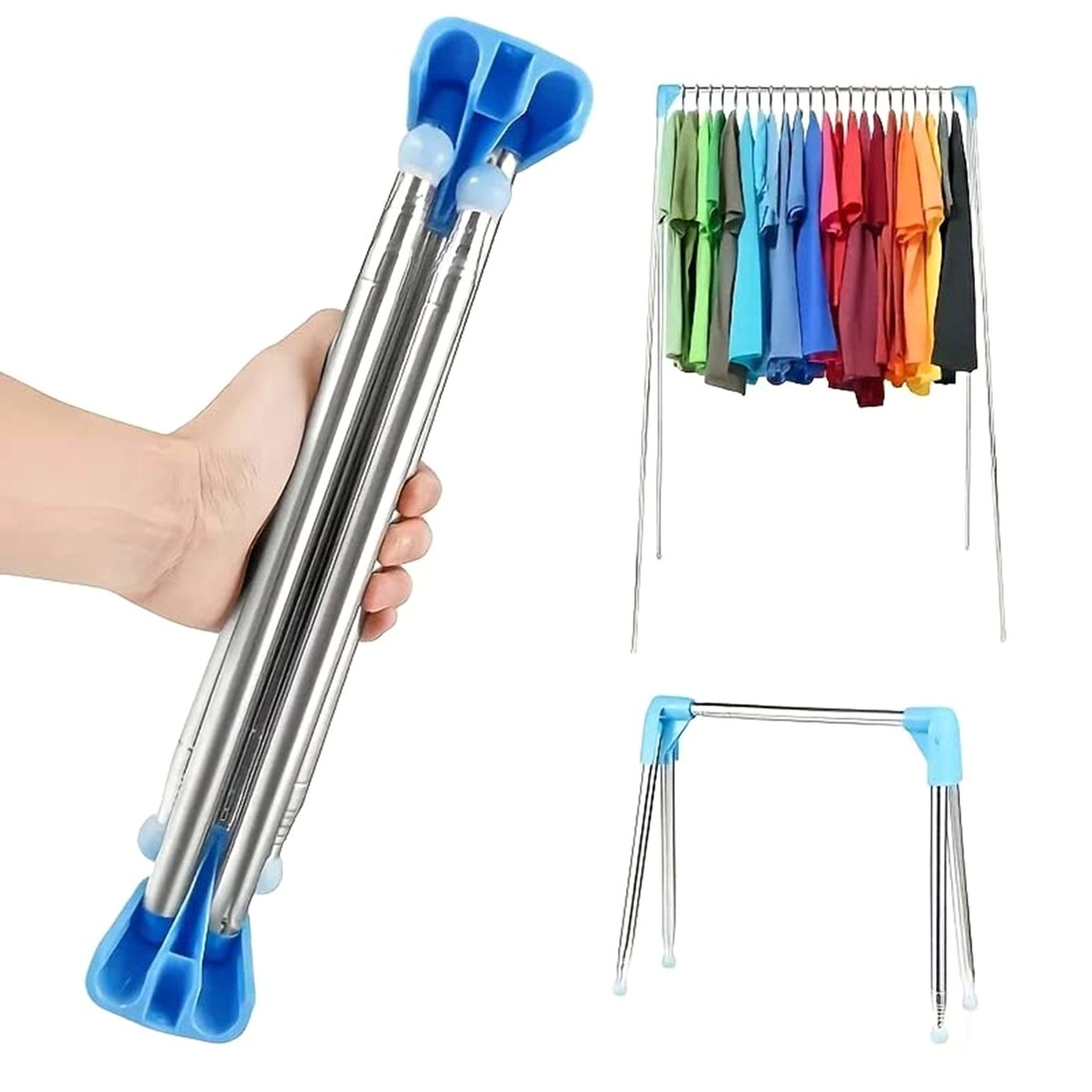 Folding Clothes Airer, Floor Standing, Space Saver for Bedroom and Bal3260
