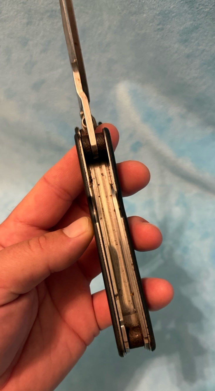 STANLEY 74-438 Folding Pocket Knife Shears Multi Tool Stainless Handyman