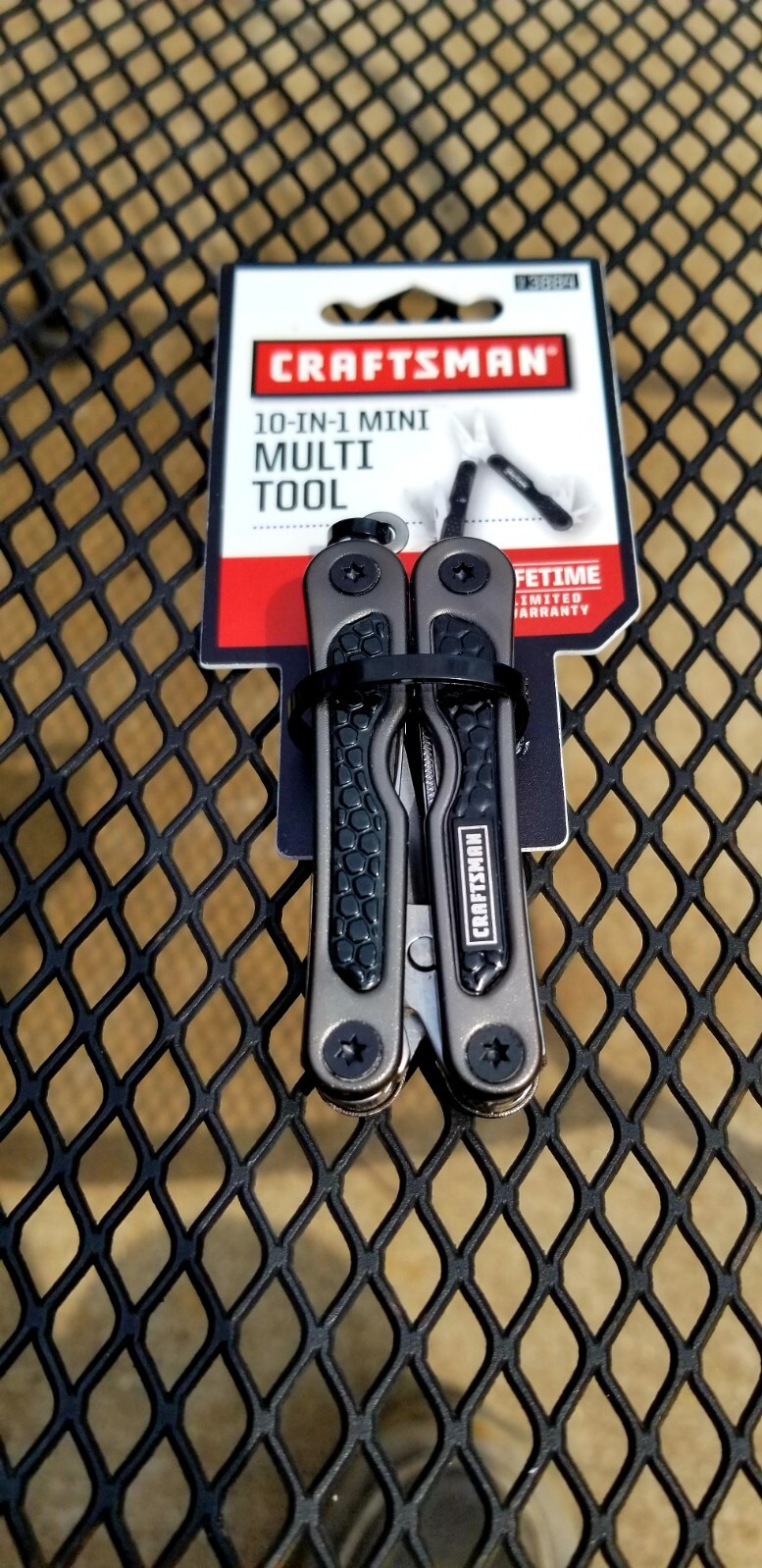 NEW! Craftsman 10-IN-1 Mini Multi Tool Black Handle & Key Ring #9 3884 ShipsFREE