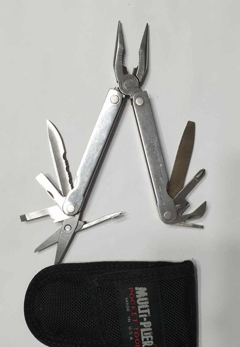 🔥🔥🔥 Leatherman OG PST II Retired Multitool Pocket Survival Tool Very Rare