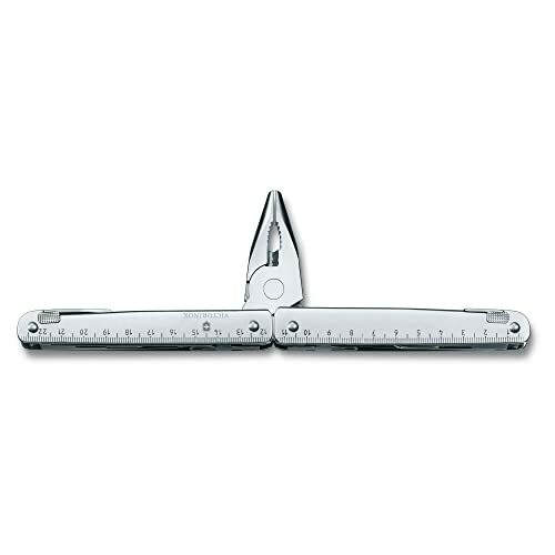 SwissTool VICTORINOX Folding Swiss Tool X 3.0327.N Silver Stainless Steel, Nylon