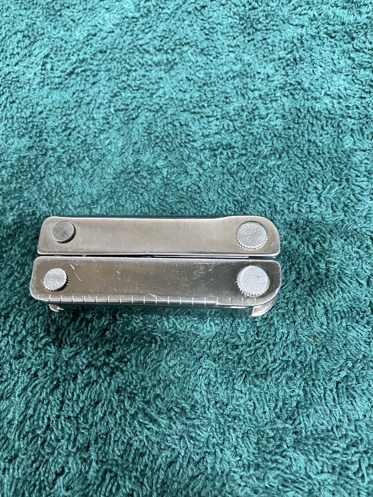 Leatherman MINI TOOL multitool. US PAT PEND on One Side 1986-88