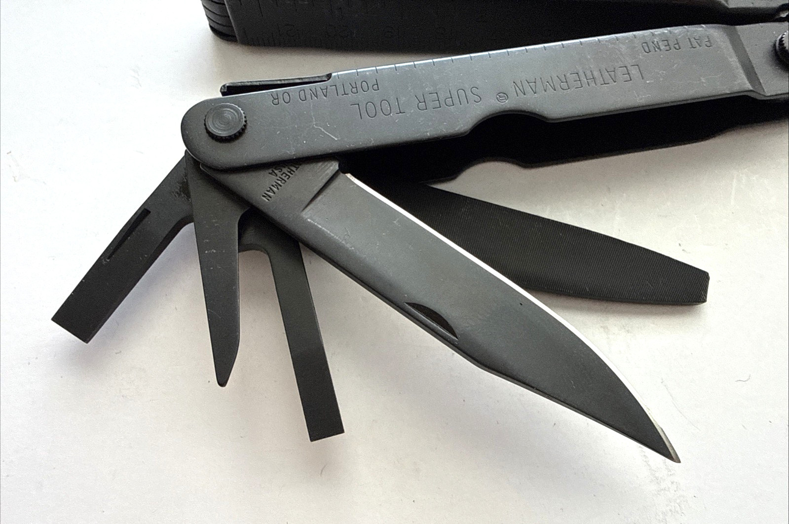 Leatherman Super Tool Multi-Tool Black With Nylon Sheath USA