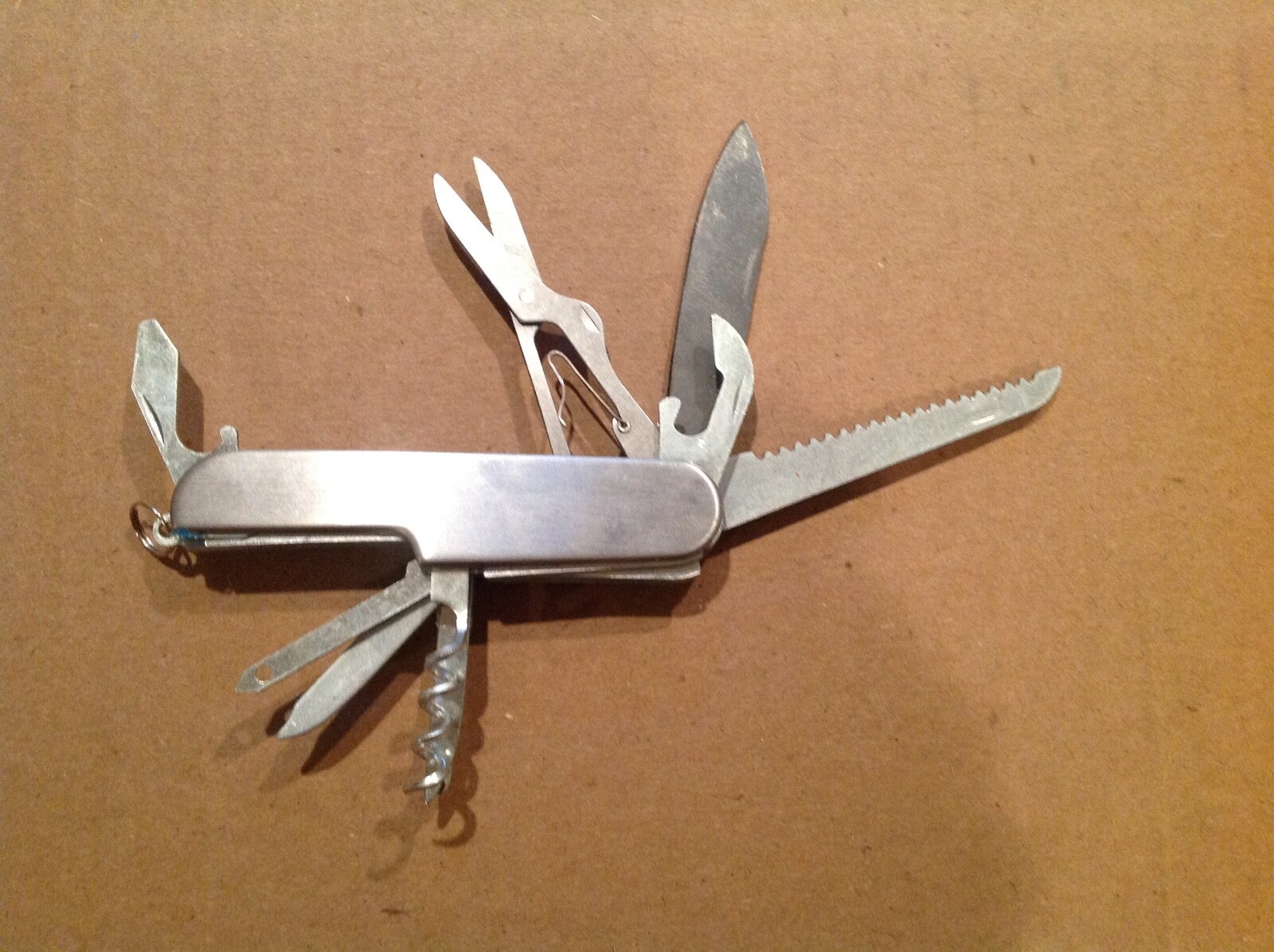 Camping and Hunting Pocket Knife – Approximately 3 1/2″ when closed.
