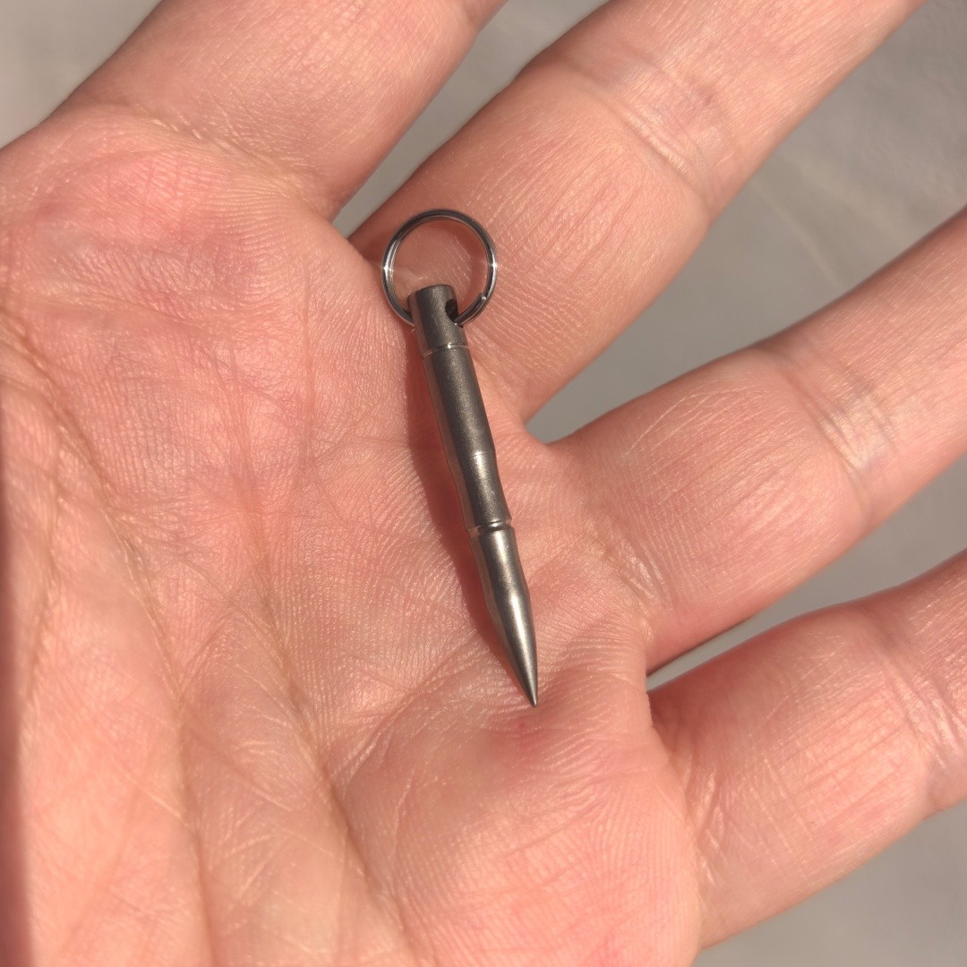 TC4 Titanium alloy Needle EDC tool – 3.4cm long