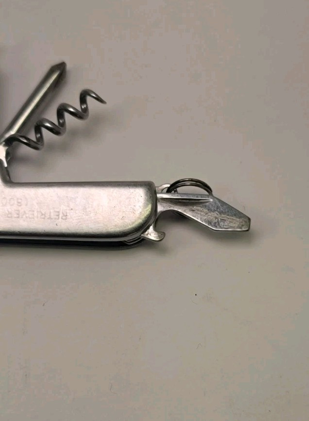 Vintage Stainless Steel Multi Tool Pocket Knife Swiss Type