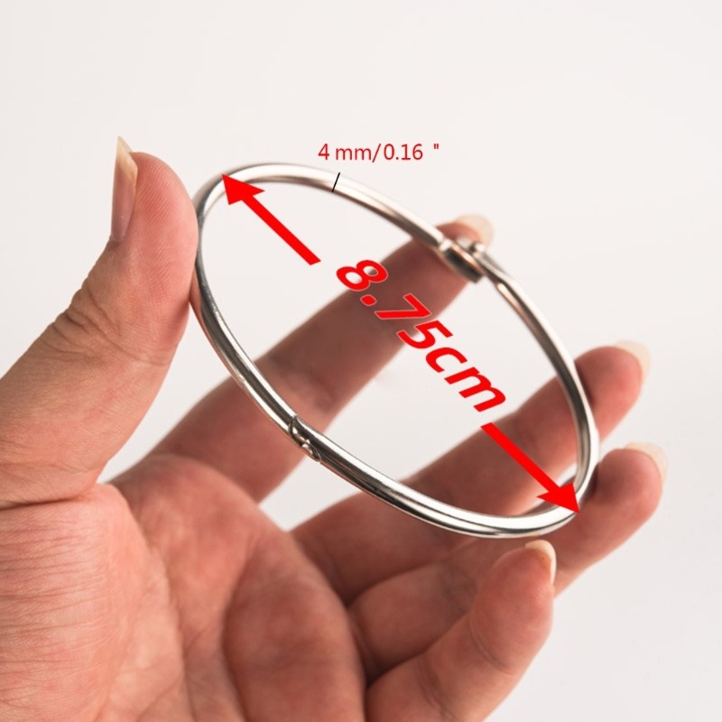Portable Key Management Holder Keyring Heavy Duty Keychain Holder for Office