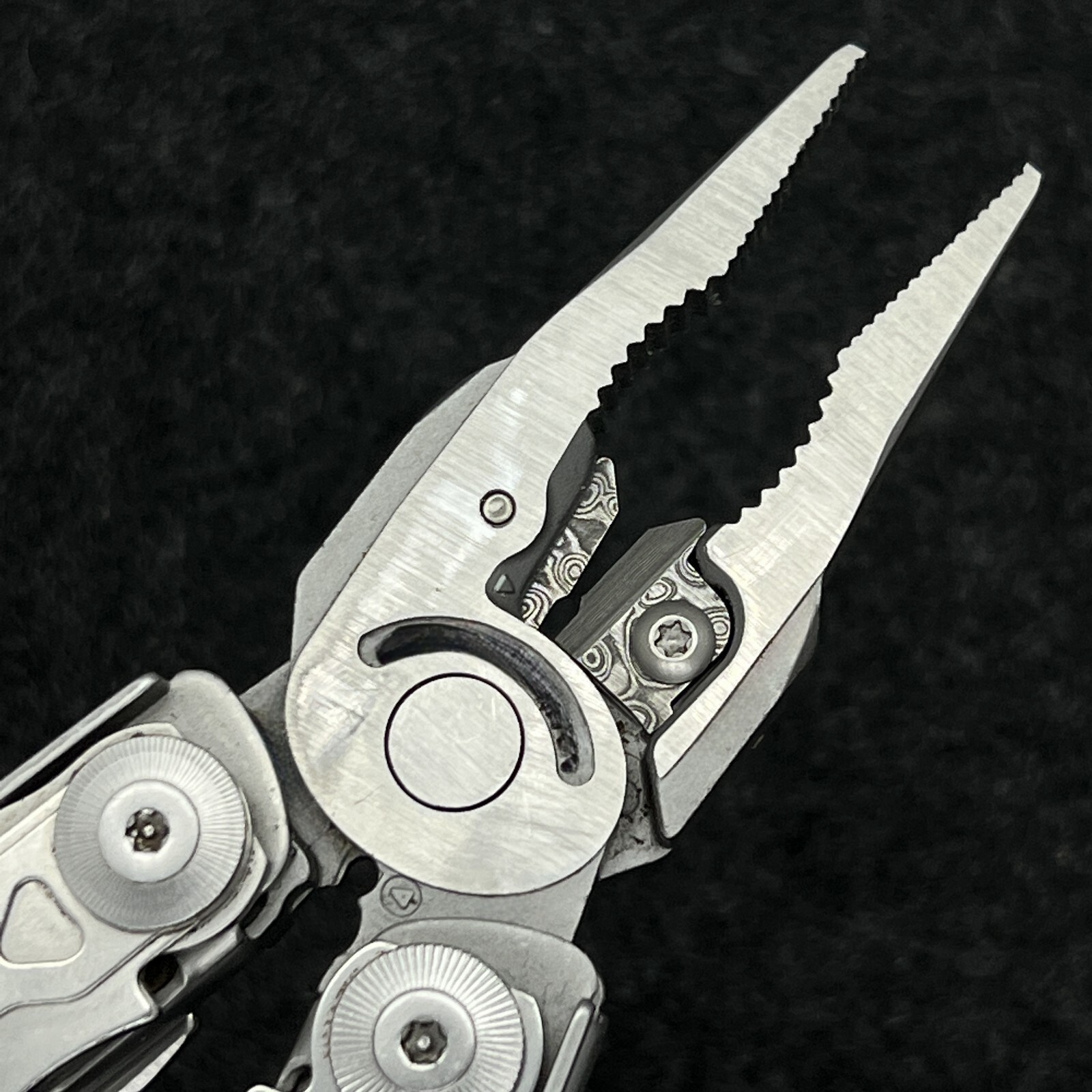 Damascus Steel Replacement Wire Cutter Inserts For Leatherman Surge TTI Wave ARC