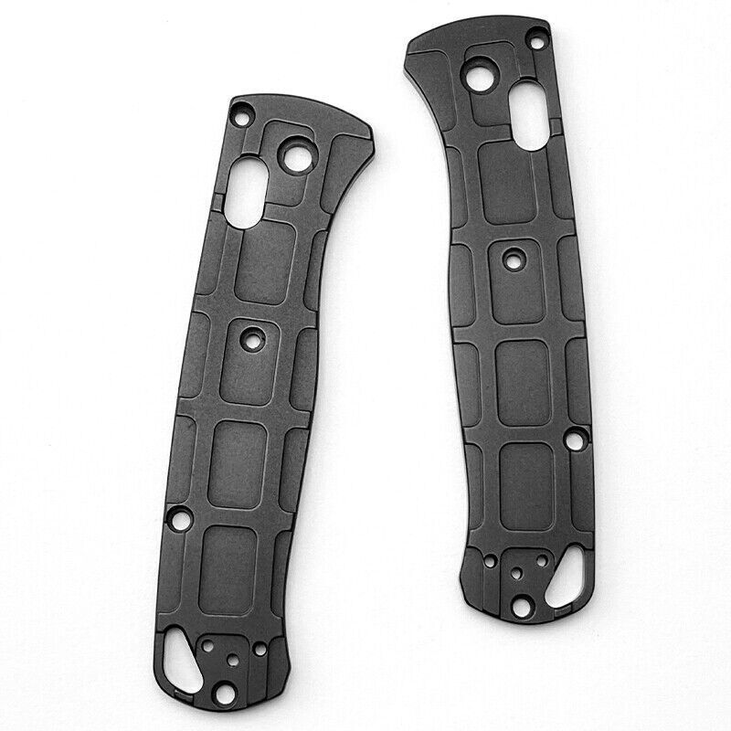 1Pair Aluminum Alloy Handle Scales for Benchmade Bugout 535 Multiple Styles