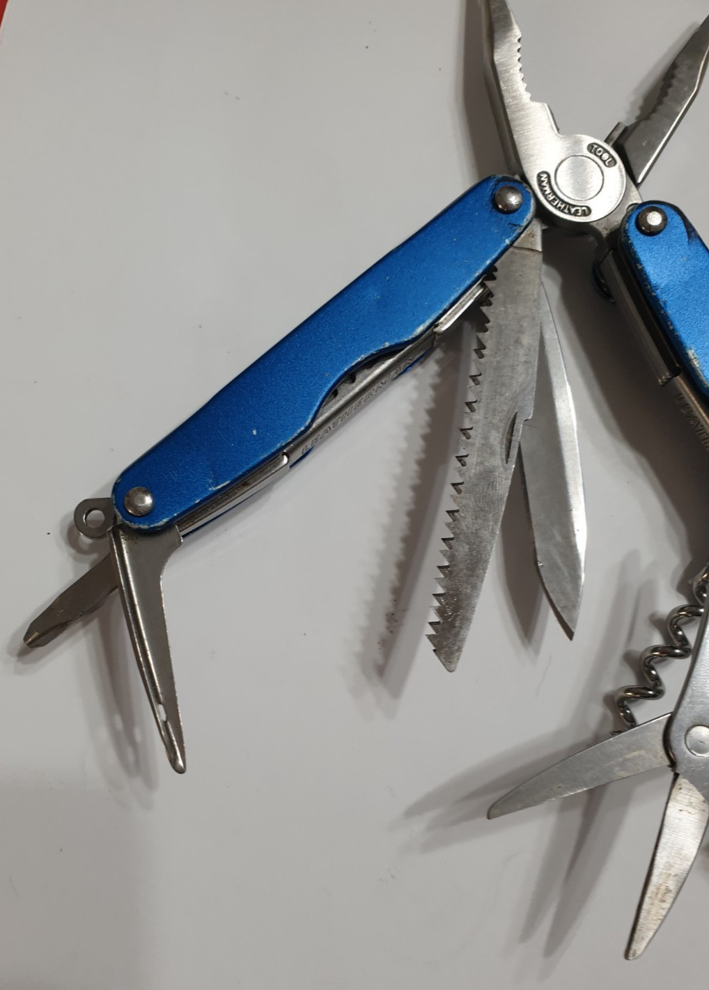 🔥 Leatherman Juice CS4 Blue Gen1 Collectable Retired Nice Condition Very Rare