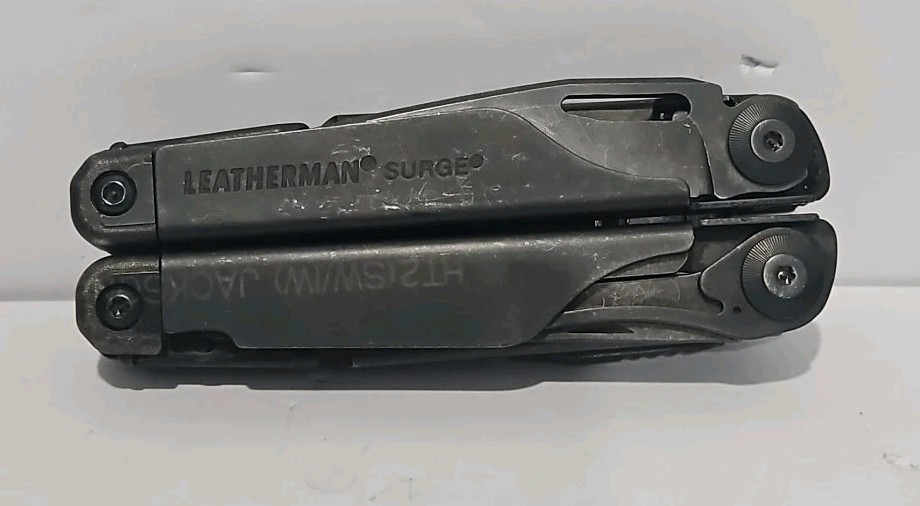 Leatherman Surge Black Oxide multi-tool! Rare US Navy Issued!