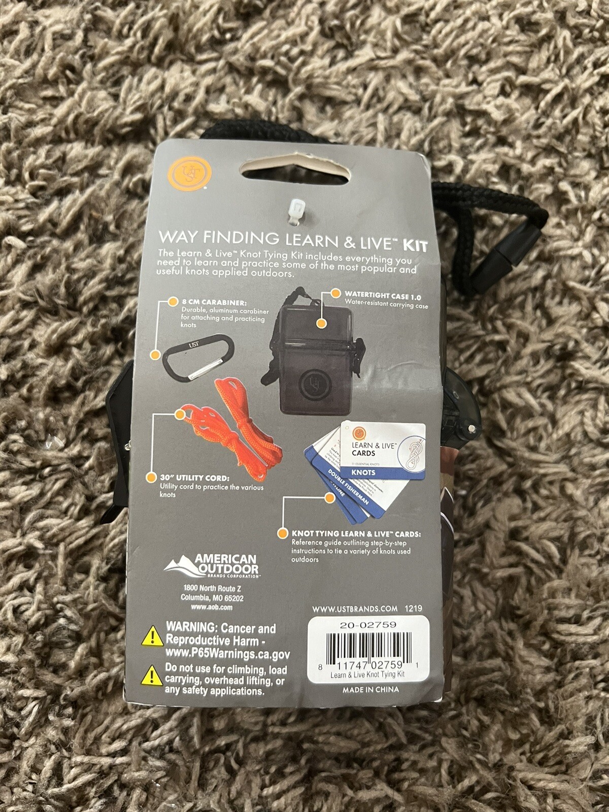 New UST Learn & Live Outdoor Educational Kits with Waterproof Cards & Tools