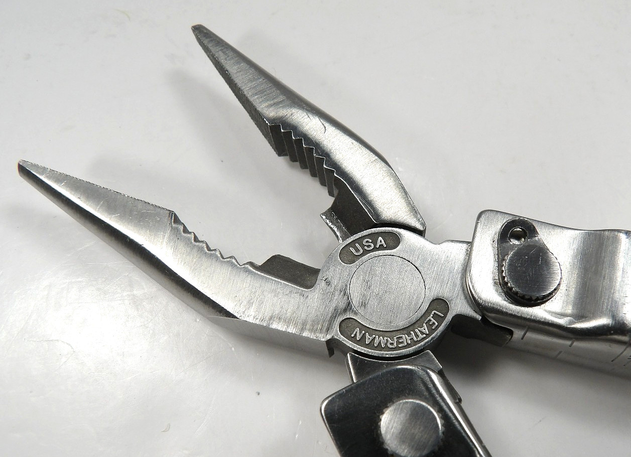 Vtg Leatherman PST Multi-Tool Portland OR TM 1325473 w/ Leather Sheath No Date