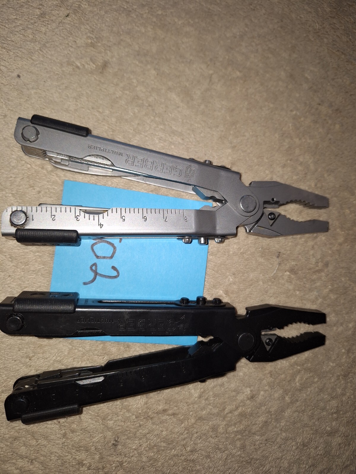 2 GERBER BLUNT NOSE Multi Tools U.S.A. Camping Fishing Lot 502