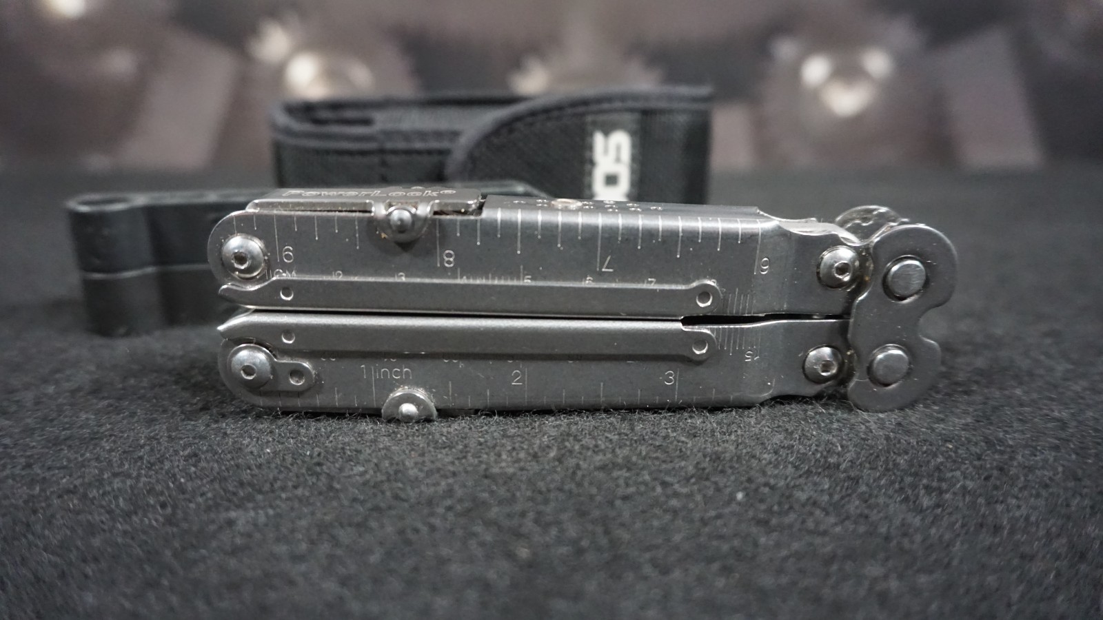 SOG PowerLock Black Oxide Multi-Tool w/ Sheath & Hex Bit Kit
