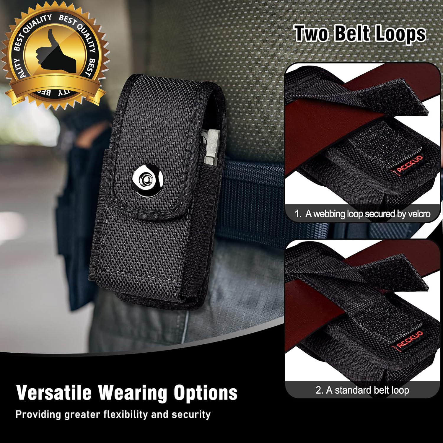 Multitool Sheath Compatible with Leatherman EDC Belt Organizer Tool Holster Pouc