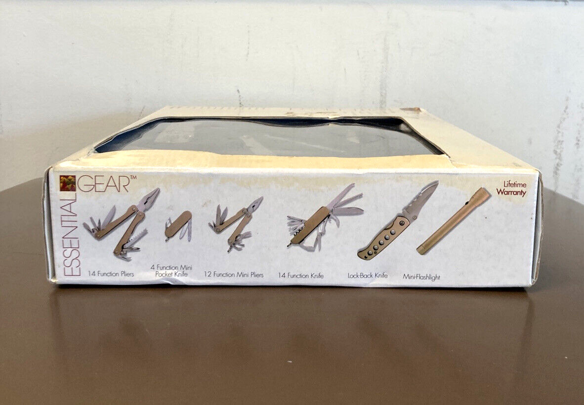 Essential Gear 6 Piece Multi Function Tool Set – NEW