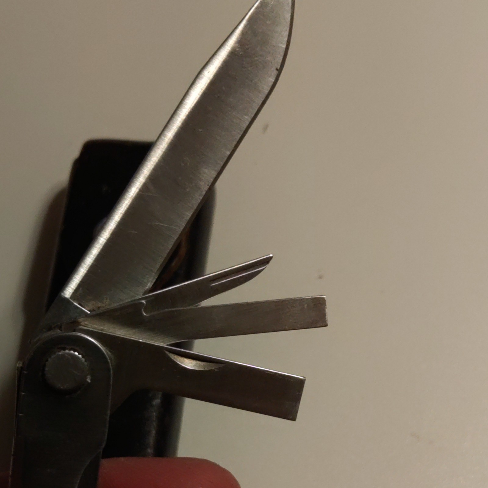Leatherman Tool Multi-Tool Stainless Steel Silver/Black Sheath Plier Knife File
