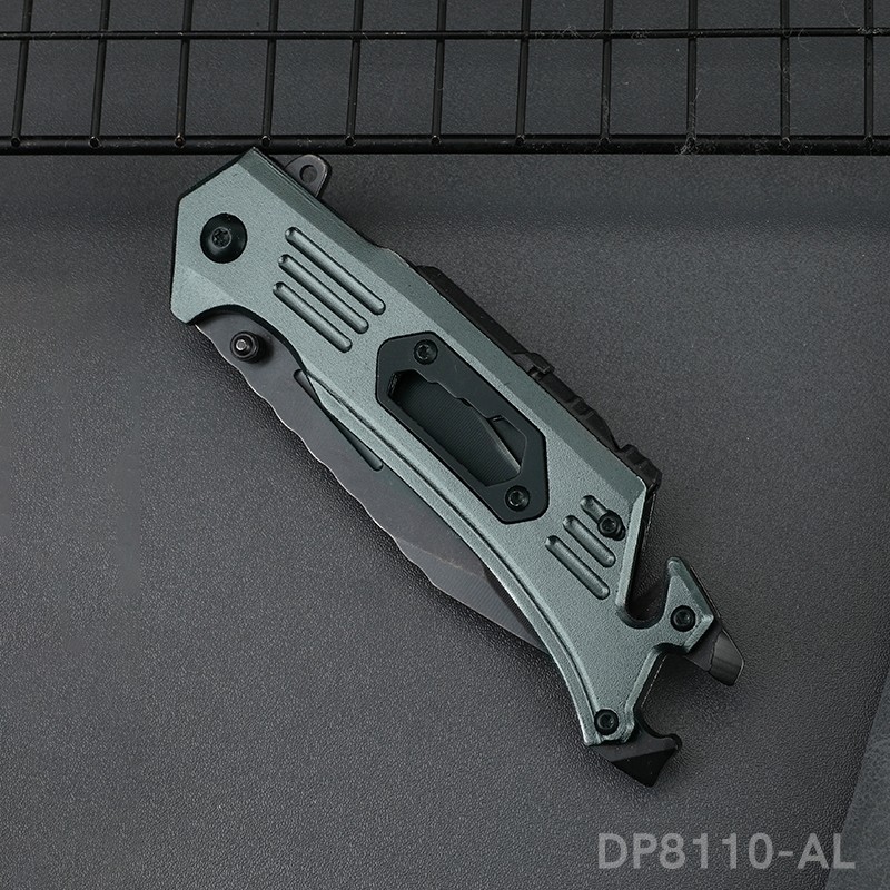 4.5″ EDC Pocket Knife Multi-tool with Bottle Opener Wrench Rope Cutter Outdoor