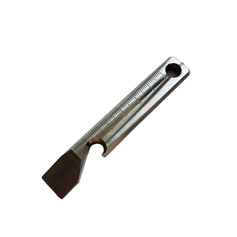 EDC Tool TITANER Alloy Pocket Titanium Pry Bar Crowbar Multi Tools Ruler Opener