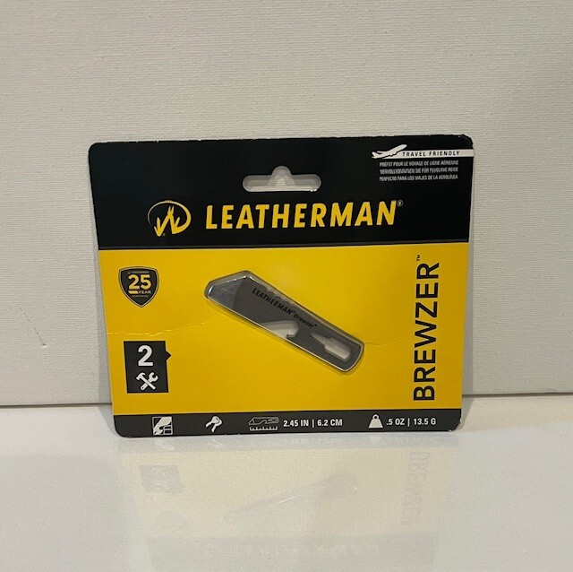 Leatherman Brewzer Keychain Multi Tool Prybar Bottle Opener *2022 discontinued*