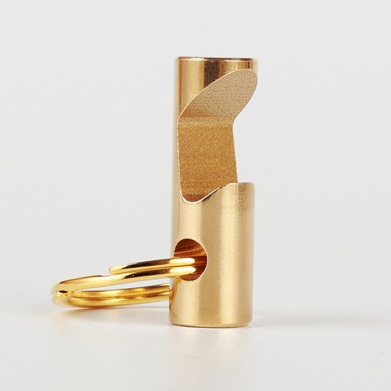 Brass Creative Mini Key Chain Opener Portable Tool Gadgets Opener with Key Ring