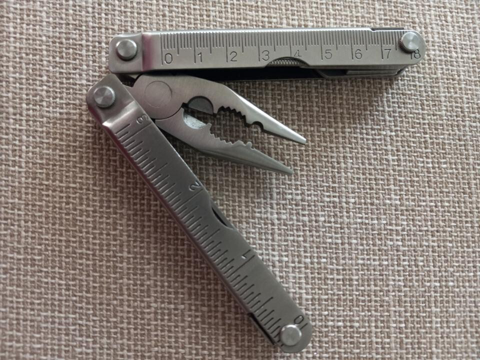 Vintage Multi-pocket tool pliers with Sheath plus 9 tools 15 functions