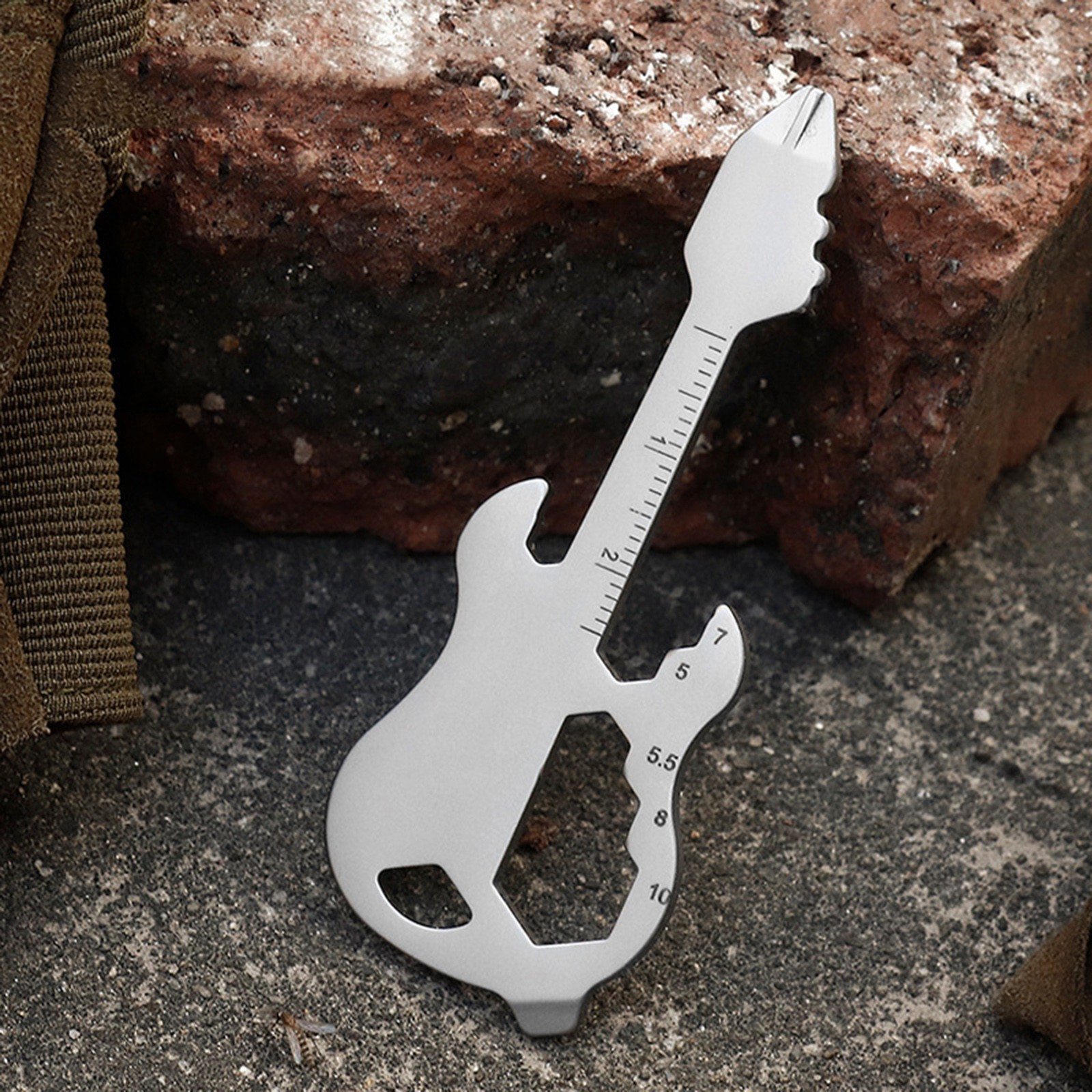 Multitool Keychain Bike Spoke Key Bottle Opener Keychain Multifunctional