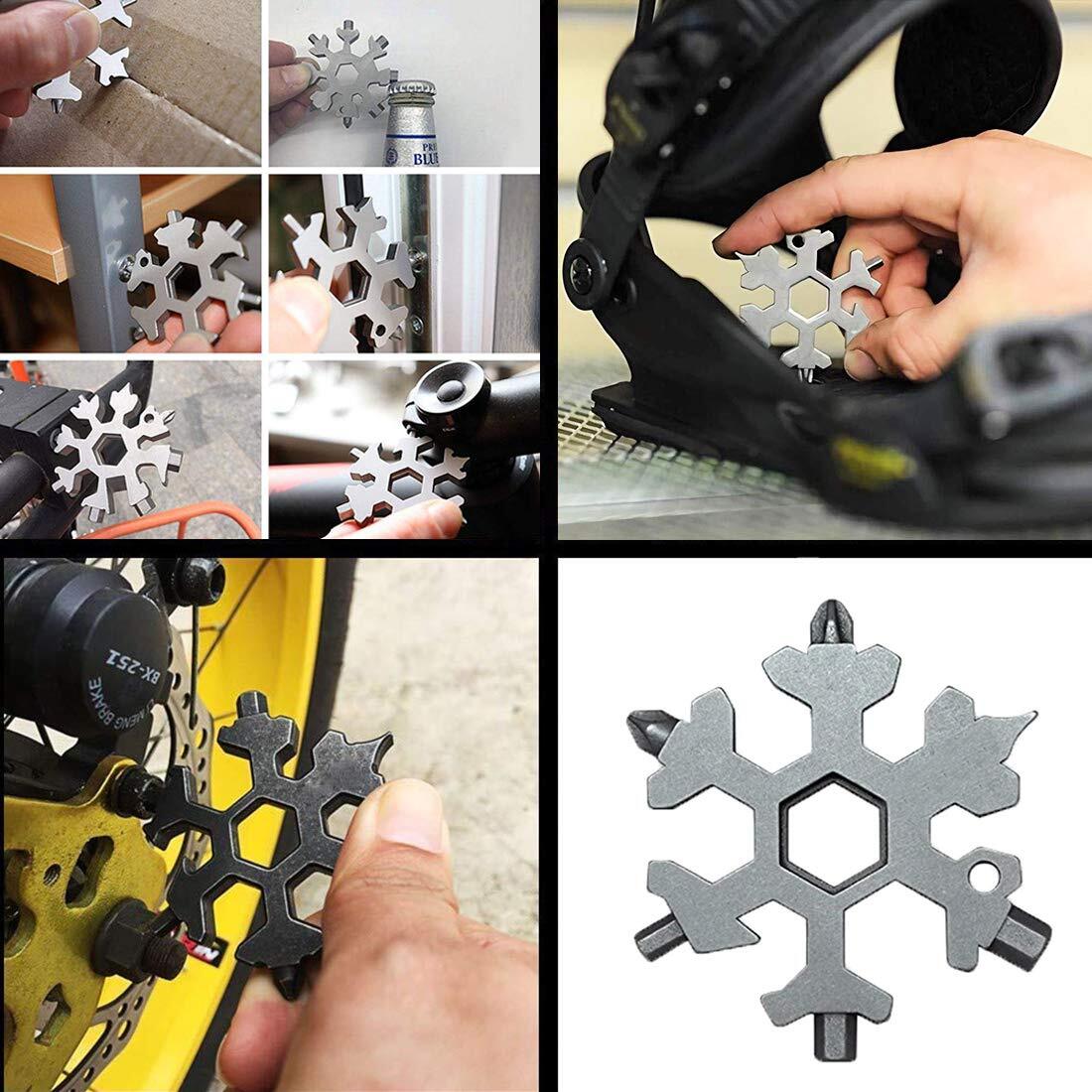 19 In 1 Incredible Tool “ Easy N Genius Fex 19in1 Stainless Steel Snowflakes Mul