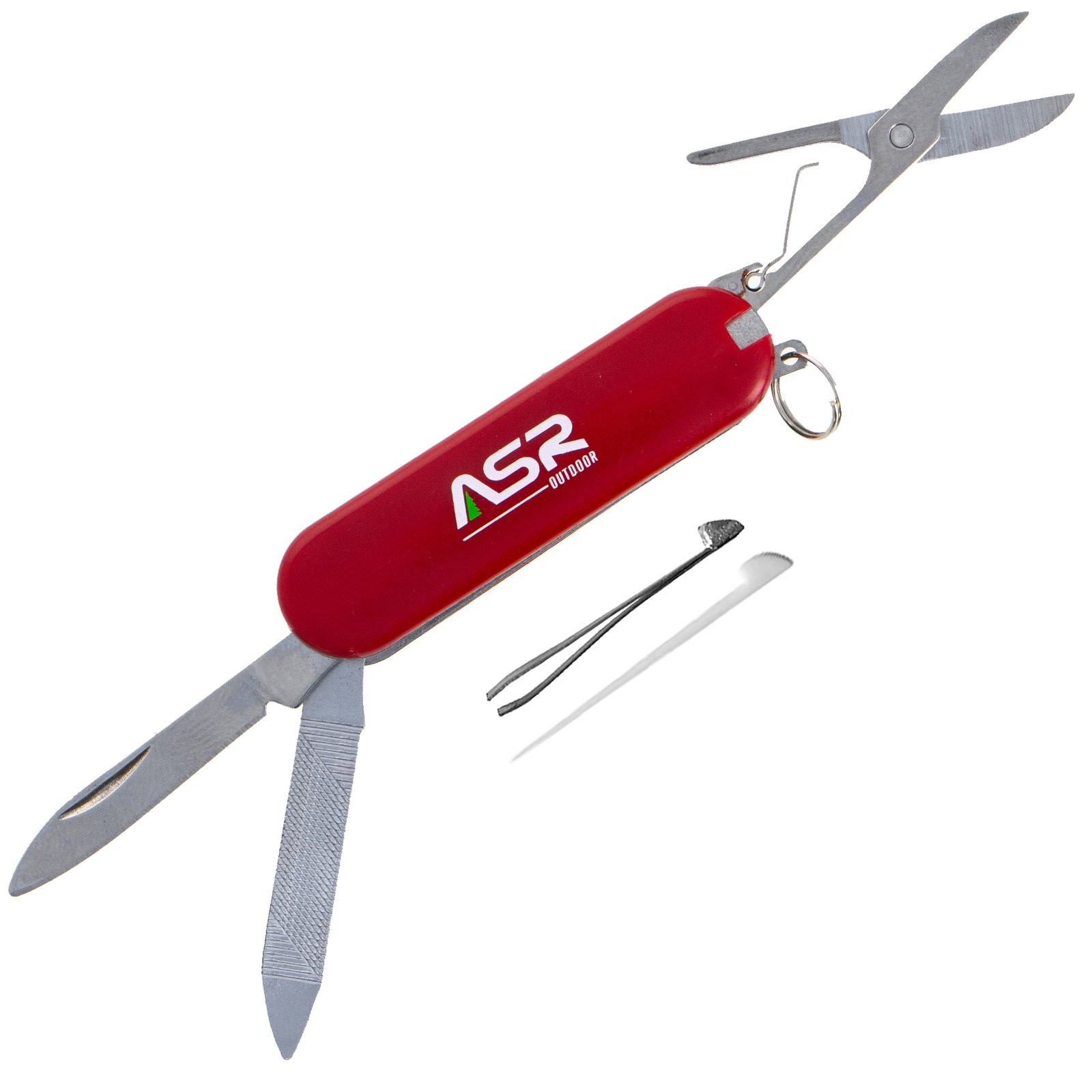 ASR Outdoor 5 in 1 Small EDC Mini Pocket Knife for Camping and Stocking Stuffer