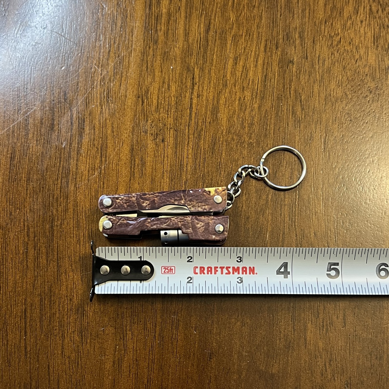 Multifunctional Pocket Tool with Keychain