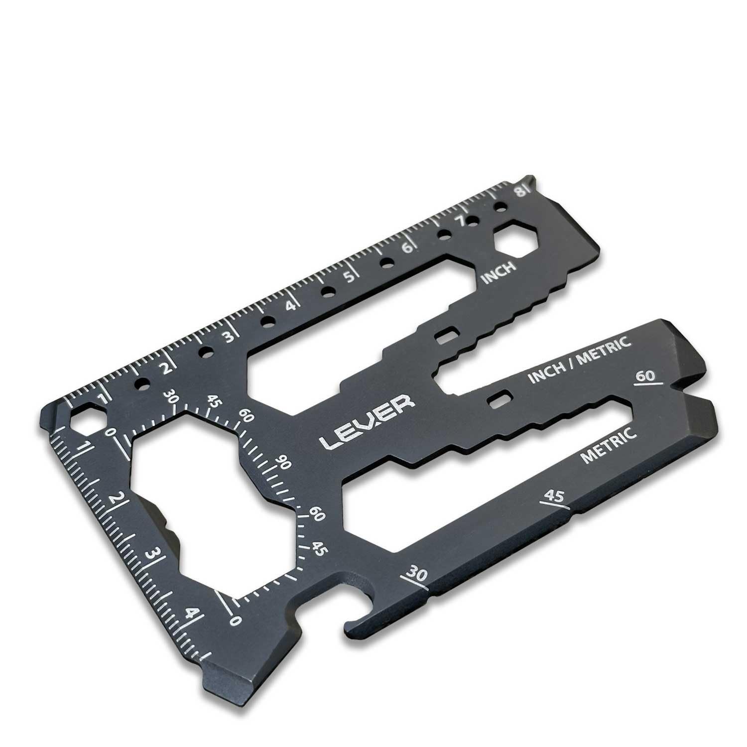 40-in-1 Credit Card Multitool – Slim Minimalist Survival Tool, TSA Approved Wall
