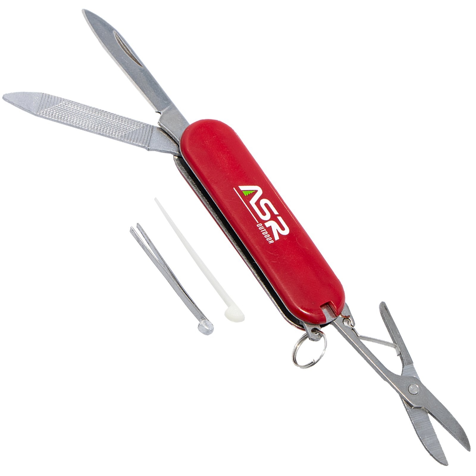 ASR Outdoor 5 in 1 Small EDC Mini Pocket Knife for Camping and Stocking Stuffer