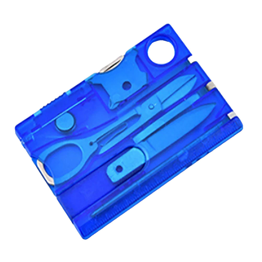 12-in-1 EDC Multitool Survival Tool with Knife Scissors Screwdriver Pocket Card