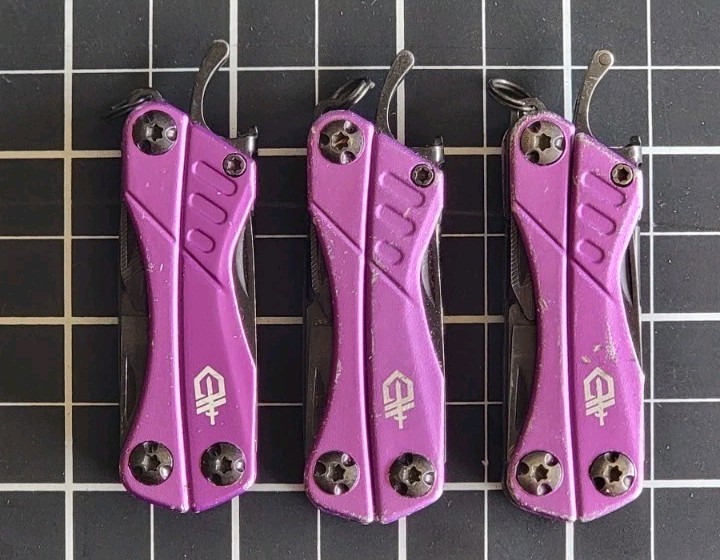 Gerber DIME (3x) Purple Multi-Tools