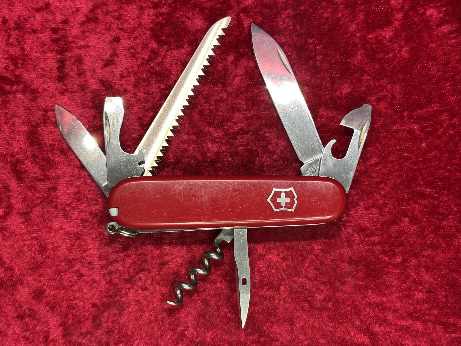 Victorinox Camper 10 Tool 3 Layer Swiss Army Knife No Sheath Random Pick (184)
