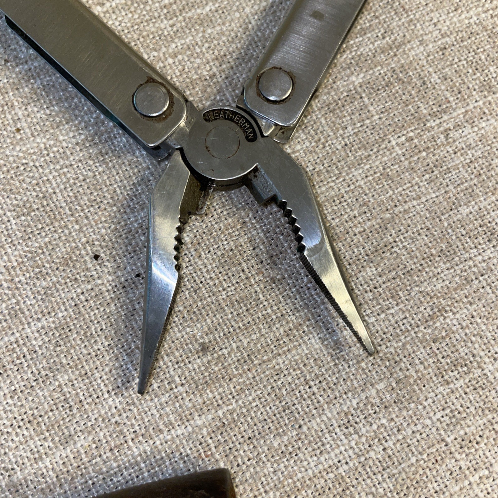 Vintage Leatherman 9 Multi Tool With Sheath. USA Made Pat. 1325473