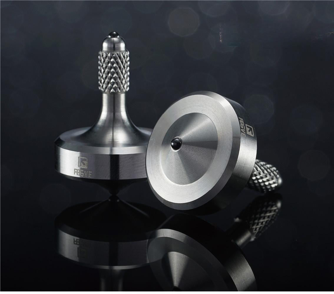 Stainless Steel Small Spinning Top Hand Twisting Gyro Gyroscope Spinner Toys EDC