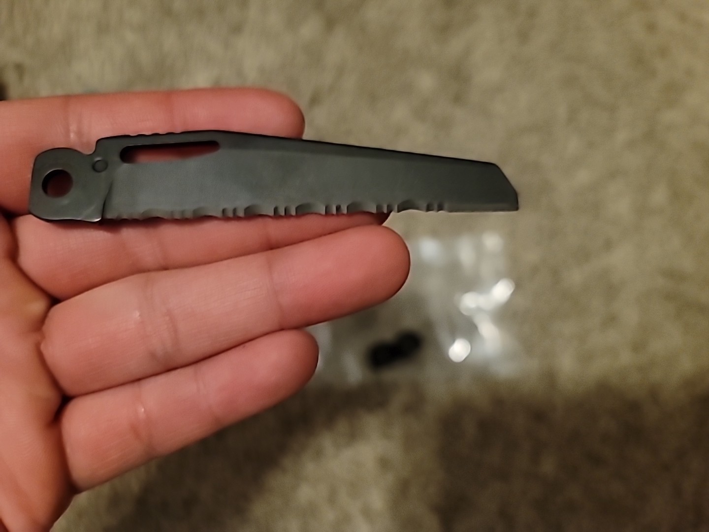 Leatherman Surge Black Oxide Serrated Blade, Washer, and End caps