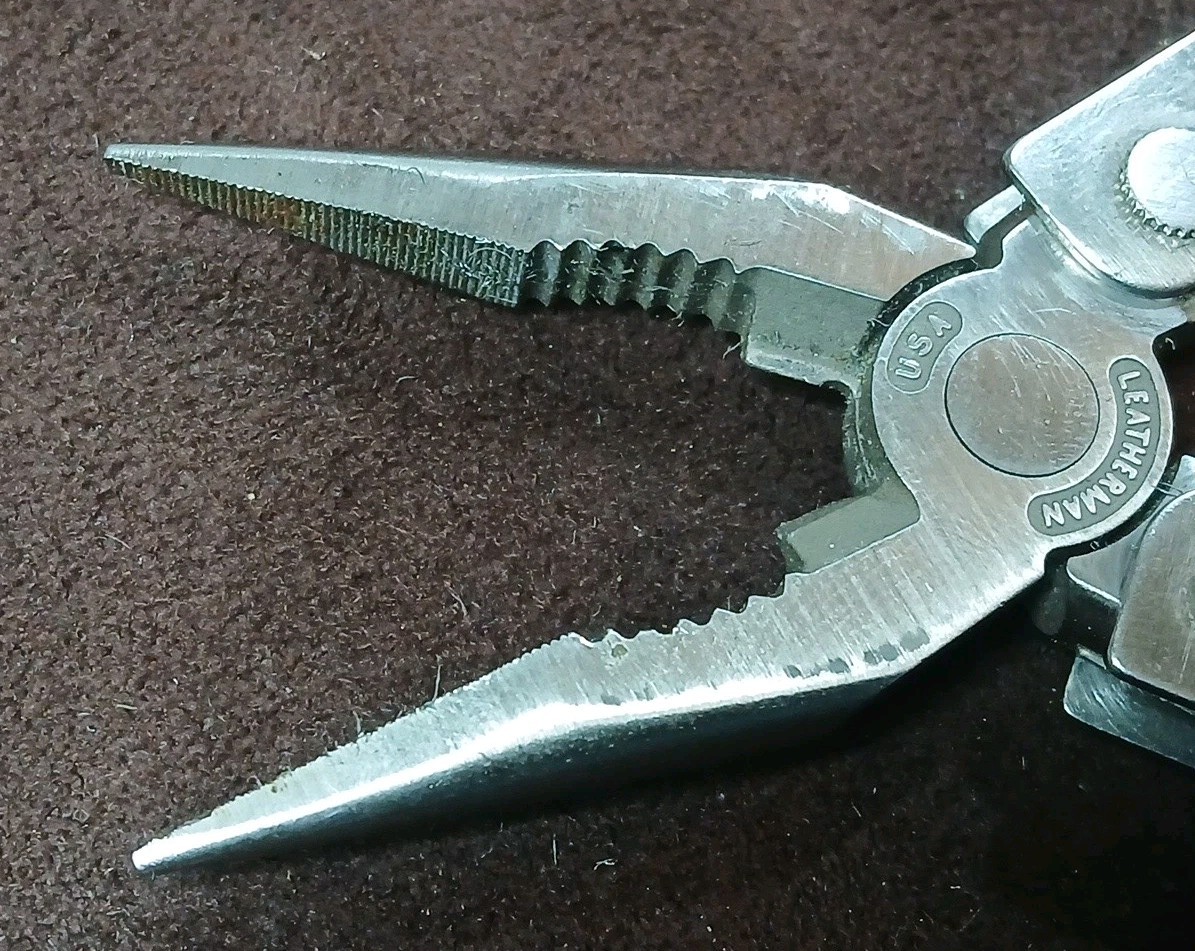 Vtg Leatherman PST ll W/ Very Old Leatherman Leather Sheath, U.S.A.