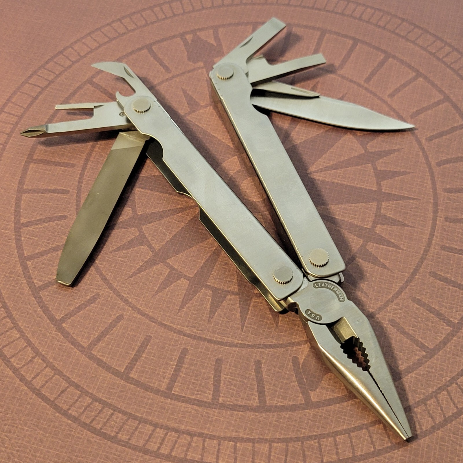 LEATHERMAN PST Multi Tool Made In USA W/SHEATH BOX Knife Pliers