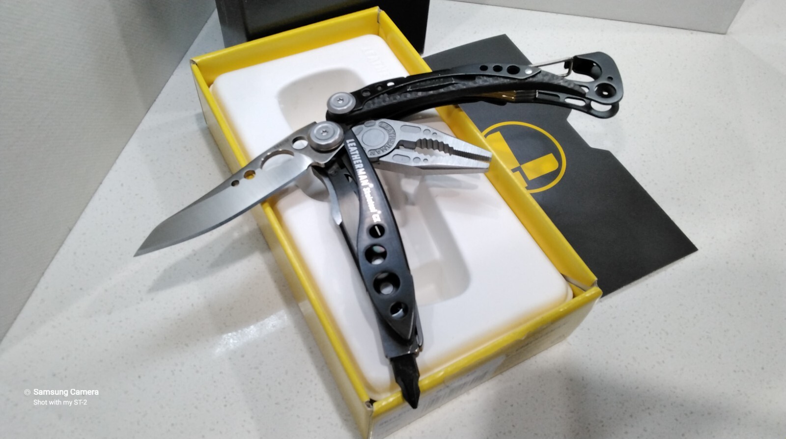 New Leatherman CX 0420 Date Stamp Multi-Tool Carbon Fiber Handle Insert 830849