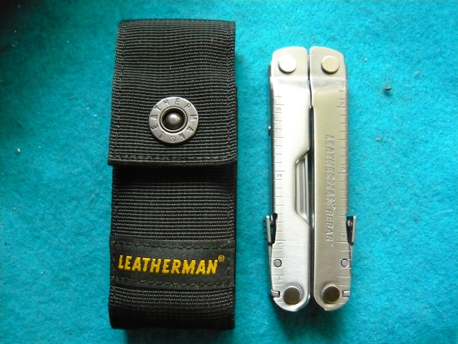 Leatherman Rebar Multi-Tool With Sheath Stainless 17 Tools Multi Tool NEW 831547