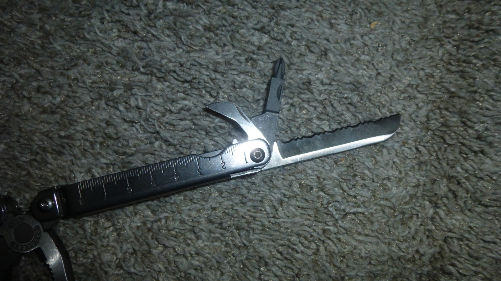 Early Vintage Toolzall Pro Crescent With Sheath Muti Tool USA Patent Pending